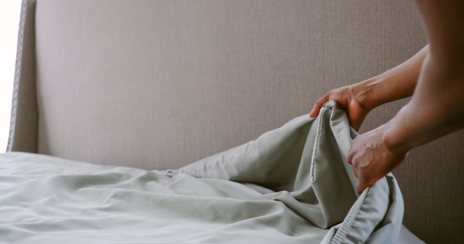 Ghooss Drap-housse Blanc Pour Lit Double Uniquement U2013 Drap-housse à Poches Profondes U2013 Drap-housse Doux Infroissable (blanc, Lit Double